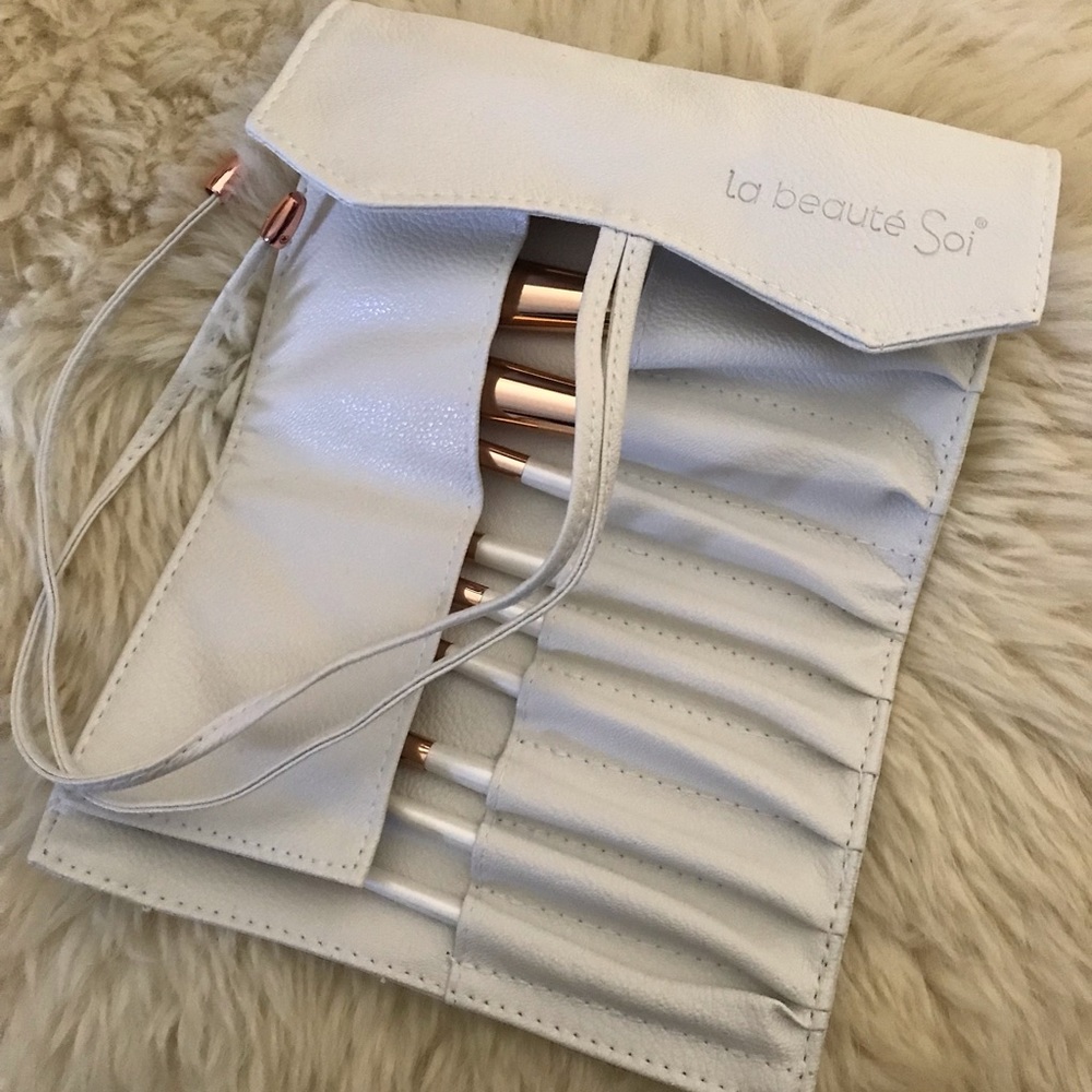 La beaute Sol - 10 makeup brush set